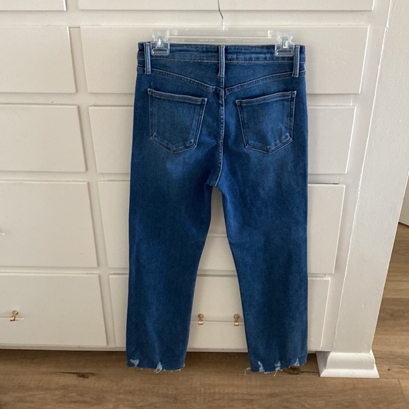 Never worn Just Blck denim straight leg jean with distressed edge - Picture 2 of 2